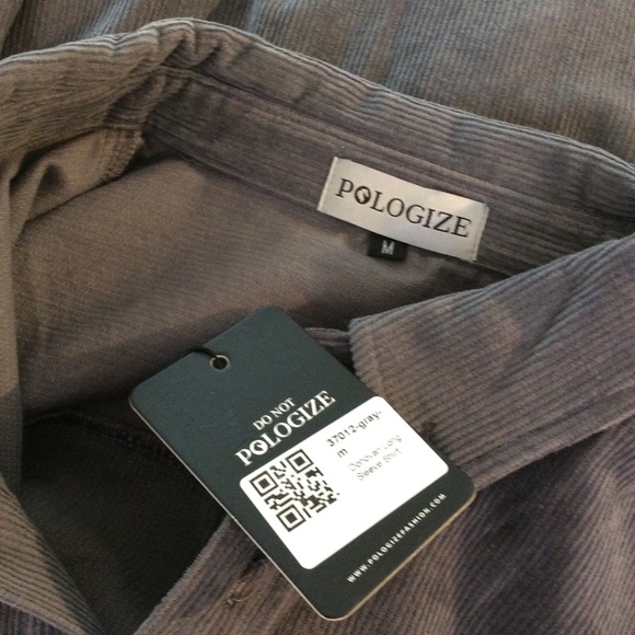 Pologize Corduroy Button Down Shirt 